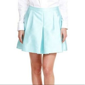 Vineyard Vines pleated silk cotton skirt